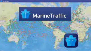 MarineTraffic map